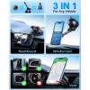 imageMilitaryGradeVANMASS for MagSafe Car Mount 2025 Upgraded Strongest Magnets Magnetic Phone Holder Suction Cell Stand for Dashboard Windshield VentTruck Cradle for iPhone 16 15 14 13 12 11 AndroidBlack