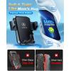 imageTrue AntiVibration Car Phone Holder VANMASS2025 Ultimate MilitaryGrade UpgradedSuction Cell Mount Truck Stand Cradle for Dashboard Windshield Vent for iPhone 16 Pro Max 15 14 13 Samsung AndroidBlack