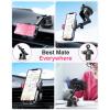 imageVANMASS 2024 Upgrade Phone Holders for Your Car Super Suction Cup Cell Phone Mount Car DashWindow Vent Desk Fit for iPhone 15 Pro Max 14 13 Universal Handsfree Automobile Vehicle CradlePurplePink