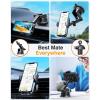 imageVANMASS 2024 Upgrade Phone Holders for Your Car Super Suction Cup Cell Phone Mount Car DashWindow Vent Desk Fit for iPhone 15 Pro Max 14 13 Universal Handsfree Automobile Vehicle CradlePurpleBlue