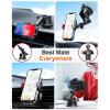 imageVANMASS 2024 Upgrade Phone Holders for Your Car Super Suction Cup Cell Phone Mount Car DashWindow Vent Desk Fit for iPhone 15 Pro Max 14 13 Universal Handsfree Automobile Vehicle CradlePurpleRed