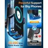 imageVANMASS 2024 Upgrade Phone Holders for Your Car Super Suction Cup Cell Phone Mount Car DashWindow Vent Desk Fit for iPhone 15 Pro Max 14 13 Universal Handsfree Automobile Vehicle CradlePurplePurple