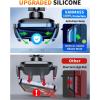 imageVANMASS 2025 Upgraded Car Phone Holder 85LBS Strongest Suction Patent Safety Cell Phone Mount Windshield Dashboard Vent Truck Accessories Stand Cradle for iPhone 16 Pro Max 15 14 13 AndroidBlack