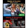 imageVANMASS 2025 Upgraded Car Phone Holder 85LBS Strongest Suction Patent Safety Cell Phone Mount Windshield Dashboard Vent Truck Accessories Stand Cradle for iPhone 16 Pro Max 15 14 13 AndroidMatt Blue