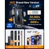 imageVANMASS 2025 Upgraded Car Phone Holder 85LBS Strongest Suction Patent Safety Cell Phone Mount Windshield Dashboard Vent Truck Accessories Stand Cradle for iPhone 16 Pro Max 15 14 13 AndroidBlack