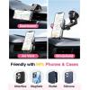 imageVANMASS 2025Strongest Suction ampamp MilitaryGrade Car Phone Mount Patent ampamp SafetyUltimate Cell Phone Holder Handsfree Stand for Dash Windshield Vent for iPhone 16 15 Pro Max 14 Android ampamp Truck PinkPink