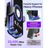 imageVANMASS 2025Strongest Suction ampamp MilitaryGrade Car Phone Mount Patent ampamp SafetyUltimate Cell Phone Holder Handsfree Stand for Dash Windshield Vent for iPhone 16 15 Pro Max 14 Android ampamp Truck PinkPurple