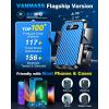 imageVANMASS 2025Strongest Suction ampamp MilitaryGrade Car Phone Mount Patent ampamp SafetyUltimate Cell Phone Holder Handsfree Stand for Dash Windshield Vent for iPhone 16 15 Pro Max 14 Android ampamp Truck PinkBlue