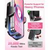 imageVANMASS 2025Strongest Suction ampamp MilitaryGrade Car Phone Mount Patent ampamp SafetyUltimate Cell Phone Holder Handsfree Stand for Dash Windshield Vent for iPhone 16 15 Pro Max 14 Android ampamp Truck PinkPink
