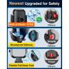 imageVANMASS 2025True MilitaryGrade Phone Holders for Your Car 65LBS Strongest Suction ampamp Clip Ultimate Cell Phone Mount Dashboard Window Vent for iPhone 16 Pro Max 15 14 13 12 Samsung Android TruckSilver