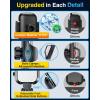 imageVANMASS Car Phone Holder Mount 2025 Upgraded Patent SteelHook Car Vent Phone Mount Clip MilitaryGrade Shockproof Cell Phone Car Mount Handsfree Truck Stand Vent Cradle for iPhone 16 AndroidBlackSilver
