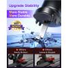 imageVANMASS Car Phone Holder Mount 2025 Upgraded Patent SteelHook Car Vent Phone Mount Clip MilitaryGrade Shockproof Cell Phone Car Mount Handsfree Truck Stand Vent Cradle for iPhone 16 AndroidBlackPurple