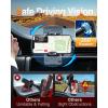 imageVANMASS Car Phone Holder Mount 2025 Upgraded Patent SteelHook Car Vent Phone Mount Clip MilitaryGrade Shockproof Cell Phone Car Mount Handsfree Truck Stand Vent Cradle for iPhone 16 AndroidBlackBlack