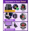 imageVANMASS Longest Lasting True MilitaryGrade Car Phone Holder Strongest Suction ampamp Clip Cell Mount Dashboard Windshield Vent Automobile Cradle Truck Accessories for iPhone 16 15 Pro Max 14 13 AndroidPurple