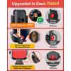 imageVANMASS Longest Lasting True MilitaryGrade Car Phone Holder Strongest Suction ampamp Clip Cell Mount Dashboard Windshield Vent Automobile Cradle Truck Accessories for iPhone 16 15 Pro Max 14 13 AndroidRed