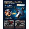 imageVANMASS Pro Version Universal Car Phone Mount Super Suction Cup Dashboard Phone Holder Handsfree Windshield Dash Vent Phone Holder Car Compatible for iPhone 16 15 14 13 Samsung LG ampamp TruckBlueSilver