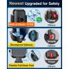 imageVANMASS Pro Version Universal Car Phone Mount Super Suction Cup Dashboard Phone Holder Handsfree Windshield Dash Vent Phone Holder Car Compatible for iPhone 16 15 14 13 Samsung LG ampamp TruckBlueBlack