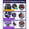 imageVANMASS Pro Version Universal Car Phone Mount Super Suction Cup Dashboard Phone Holder Handsfree Windshield Dash Vent Phone Holder Car Compatible for iPhone 16 15 14 13 Samsung LG ampamp TruckBluePurple