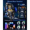 imageVANMASS Pro Version Universal Car Phone Mount Super Suction Cup Dashboard Phone Holder Handsfree Windshield Dash Vent Phone Holder Car Compatible for iPhone 16 15 14 13 Samsung LG ampamp TruckBlueBlue