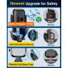 imageVANMASS True MilitaryGrade Car Phone Holder Upgraded Suction ampamp Clip Cell Phone Mount for Dashboard Windshield Vent Truck Cradle Dash Stand for iPhone 16 Pro Max 15 14 13 12 Android PurpleWhite