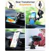 imageVANMASS True MilitaryGrade Car Phone Holder Upgraded Suction ampamp Clip Cell Phone Mount for Dashboard Windshield Vent Truck Cradle Dash Stand for iPhone 16 Pro Max 15 14 13 12 Android PurpleRed