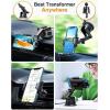 imageVANMASS True MilitaryGrade Car Phone Holder Upgraded Suction ampamp Clip Cell Phone Mount for Dashboard Windshield Vent Truck Cradle Dash Stand for iPhone 16 Pro Max 15 14 13 12 Android PurplePurple