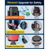 imageVANMASS True MilitaryGrade Car Phone Holder Upgraded Suction ampamp Clip Cell Phone Mount for Dashboard Windshield Vent Truck Cradle Dash Stand for iPhone 16 Pro Max 15 14 13 12 Android PurpleRed