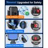 imageVANMASS Upgraded Car Vent Phone Holder Mount Compatible for iPhone 13 Pro Max 12 11 X Xr Xs 8 7 Plus Mini Se Android Mobile Cell Smartphone Universal Vehicle Handsfree Easy Clamp Clip CradleBlue3rdGeneration