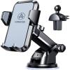 imageTrue AntiVibration Car Phone Holder VANMASS2025 Ultimate MilitaryGrade UpgradedSuction Cell Mount Truck Stand Cradle for Dashboard Windshield Vent for iPhone 16 Pro Max 15 14 13 Samsung AndroidGray