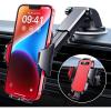 imageVANMASS 2025True MilitaryGrade Phone Holders for Your Car 65LBS Strongest Suction ampamp Clip Ultimate Cell Phone Mount Dashboard Window Vent for iPhone 16 Pro Max 15 14 13 12 Samsung Android TruckRed