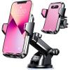imageVANMASS 85LBS Strongest Suction ampamp MilitaryGrade 2025 Ultimate Car Phone MountPatent ampamp Safety Certs Cell Phone Holder Truck Desk for Dashboard Windshield Vent for iPhone 16 15 Pro Max 14 SamsungPink