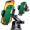 imageVANMASS Pro Version Universal Car Phone Mount Super Suction Cup Dashboard Phone Holder Handsfree Windshield Dash Vent Phone Holder Car Compatible for iPhone 16 15 14 13 Samsung LG ampamp TruckBlueGreen