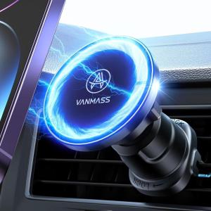 imageVANMASS for MagSafe Car Mount2025 Upgraded TOP Magnet ampamp Clip HookMagnetic Cell Phone Holder for Vent Universal Cellphone Stand Truck Cradle Accessories for iPhone 16 15 14 13 12 11 Android Samsung