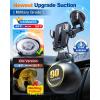 imageVANMASS 2026 Car Phone HolderMilitaryGrade Strongest 90LBS SuctionPhone Holder for Your Car Dashboard Windshield Vent Cell Phone Mount Truck Stand Cradle for iPhone 17 Pro Max 16 15 14 13 AndroidBlack